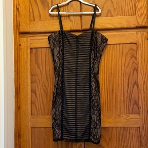 BCBGMaxAzria Black Lace Dress